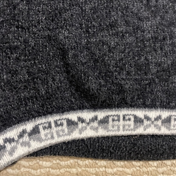 Alpaca Gray Patterned Sweater - Ladies Large - Picture 8 of 8